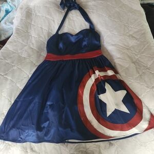 Limited Edition Her Universe Captain Amerca Dress